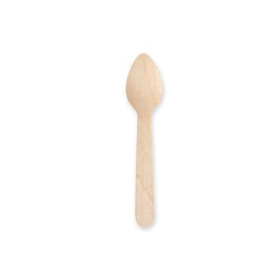 1000 NATUREStar Wooden Coffee Spoons, FSC 100%, 11 cm