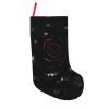 SDEGTHO Christmas Stocking with Gothic Rose Print, 18 in, 1 Pc view 1
