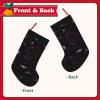 SDEGTHO Christmas Stocking with Gothic Rose Print, 18 in, 1 Pc view 2