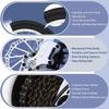 16-Inch 6-Speed Folding Bicycle with Disc Brake, High-Carbon Steel Frame view 3