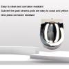 JIPOFAN Men's Wall-Mounted Urinal, Stainless Steel, Package A view 4