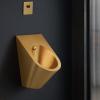 JIPOFAN Gold 304 Stainless Steel Wall-Mounted Men’s Urinal with Automatic Touchless Induction Flush view 3