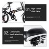 6-Speed Folding Bike for Adults, 16-Inch Folding City Bike with Disc Brake view 3