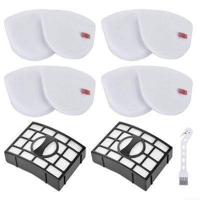Washable, Reusable Vacuum Filter Set for Shark Upright UV725, ZU560, CU530