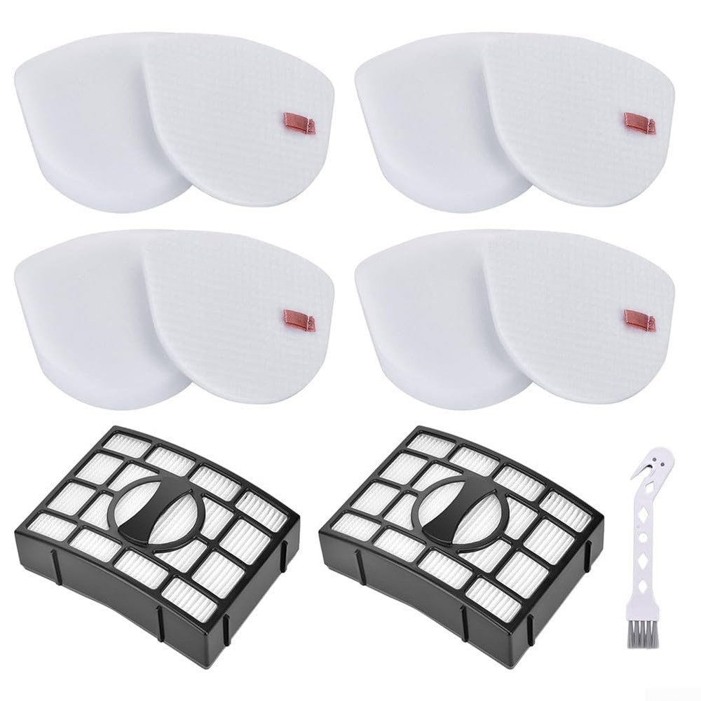 Washable, Reusable Vacuum Filter Set for Shark Upright UV725, ZU560, CU530