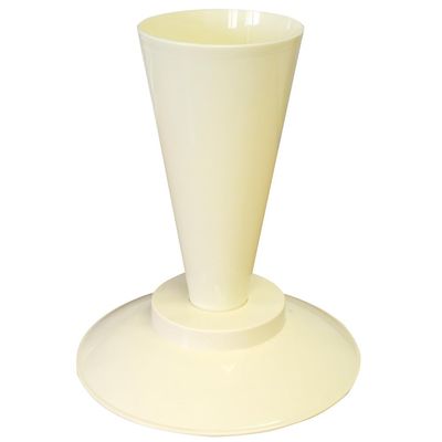 FRANZ MENSCH Hygostar Eco Piping Bag Stand, 5-Pack, Plastic, Cream, L 29 cm, Ø 18.5 cm