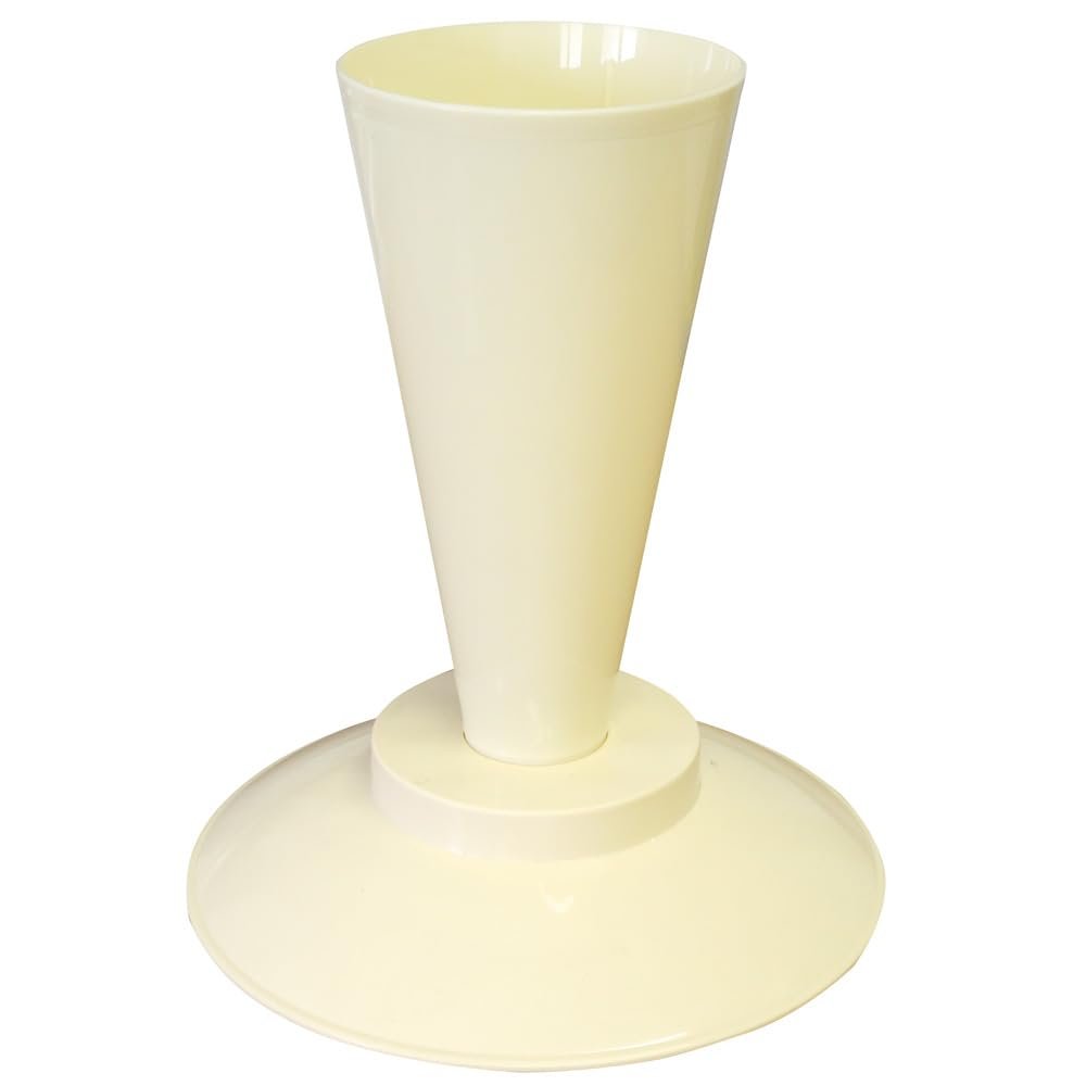 FRANZ MENSCH Hygostar Eco Piping Bag Stand, 5-Pack, Plastic, Cream, L 29 cm, Ø 18.5 cm