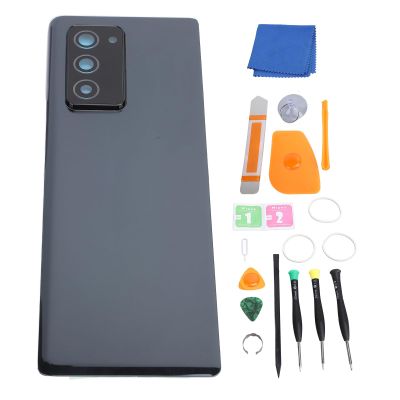 Denash Z Fold 2 5G F916 Back Glass Replacement Cover with Pre-Installed Camera Lens and Repair Tools