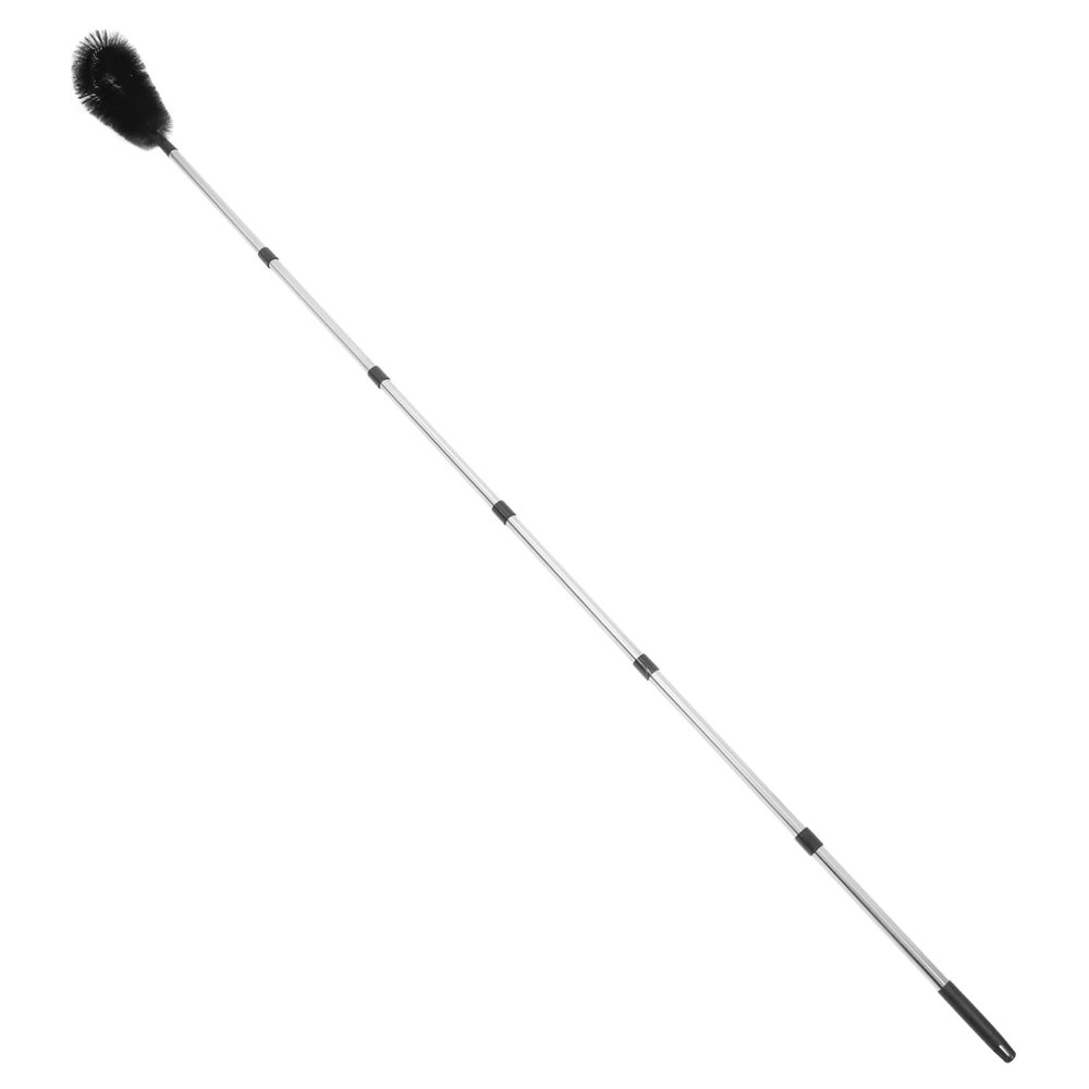Gutter Cleaning Brush with Telescoping Pole, 1 Set, Stainless Steel