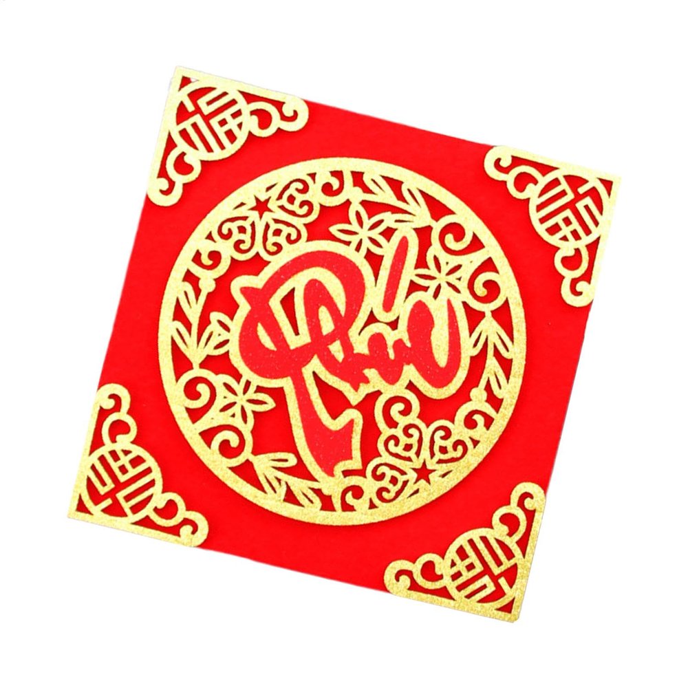 Salyeeluly Vietnamese Lunar New Year Window Stickers, Year of the Snake Decor