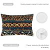 FZQVSWTX Rectangular Pillow Cover, 12 x 20 in, African Tribal Pattern, Printed Plush Lumbar Cushion Cover view 4