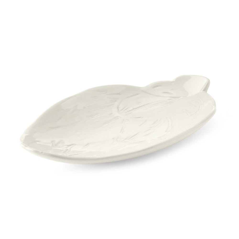 Mikasa Stoneware Artichoke-Design Serving Plate