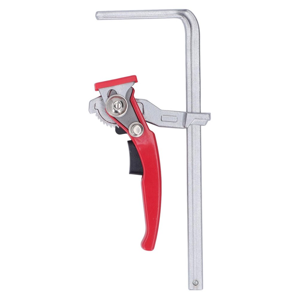 Quick Ratchet Guide-Rail Clamp for Woodworking Tables