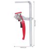 Quick Ratchet Guide-Rail Clamp for Woodworking Tables view 4
