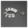 LTRAJUYNH YT 150-Piece JST-XH 2.54 mm White Male/Female Terminal Housing and Pin Header Connector Kit, 2/3/4/5-Pin, with Box Adapter Kits view 1