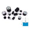 MAAPCHP Stud Bushing, 4-Piece Set, M3/M4/M5, Single External Thread, Rubber Shock Absorber and Anti-Vibration Isolator view 2