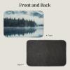 Mexpekil Forest Lake Doormat, 40 x 60 cm, Non-Slip, Washable view 4