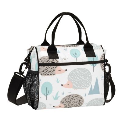 Amoorous Lunch Bag with Cute Cartoon Hedgehog