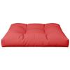 Brokky Red Outdoor Pallet Cushion 80 x 80 x 12 cm view 4