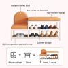 2-in-1 Parent-Child Shoe Bench with Seat, B2, 39.3 x 10.6 in view 3