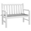 Brokky Gray Garden Bench Cushion, Oxford Fabric, 100 x 50 x 3 cm view 3