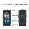 Moisture Meter, Inductive Wood Moisture Detector with Dual Display view 2