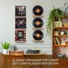 NIUBEST Wall-Mounted Vinyl Record Holders, 6-Pack, Wood Color view 4