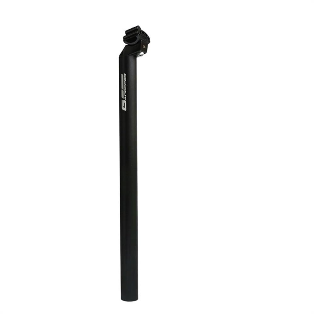 DONGLING 450 mm MTB Suspension Seatpost, Matte Black, 25.4/27.2/31.6 mm (Black, 27.2 mm)