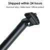 DONGLING 450 mm MTB Suspension Seatpost, Matte Black, 25.4/27.2/31.6 mm (Black, 27.2 mm) view 3