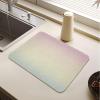 Fantasy Sunrise Quick-Drying Diatomite Dish Drying Mat view 4