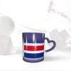 Costa Rica Flag Heat-Reactive Mug view 4