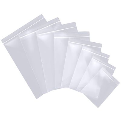 Resealable Plastic Zip Bags, 6 x 8 cm, 240-Pack
