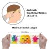 Rainbow Pineapple Cartoon Sports Headband, Moisture-Wicking Workout Headband view 4