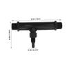 Sosoport Garden Irrigation Fertilizer Injector, Venturi, Black view 2
