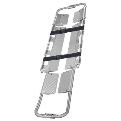 Portable Folding Aluminum Alloy Medical Scoop Stretcher, Adjustable Length, 159 kg, Dekora