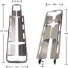 Portable Folding Aluminum Alloy Medical Scoop Stretcher, Adjustable Length, 159 kg, Dekora view 4