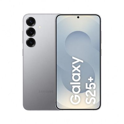 Samsung Galaxy S25+ AI Smartphone with Galaxy AI, Unlocked, Android, 12 GB RAM, 256 GB Storage, 50 MP Camera, Silver Shadow, 3-Year Manufacturer Warranty [Amazon Exclusive]