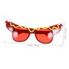 OFFSCH Hot Dog Party Glasses Photo Prop for Christmas and Theme Parties view 2