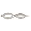 Jewelry Soldering Tweezers, Cross-Locking Rebound Clip, Straight Tip, Stainless Steel, Insulated view 4