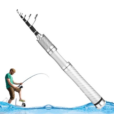 Telescopic Baitcasting Rod, Compact and Portable