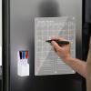 Magnetic Transparent Whiteboard Refrigerator Calendar view 3