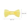 QUARKZMAN 100-Piece Yellow Mini Satin Bows, 1.2 x 0.6 in view 2