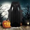Women's Medieval Gothic Renaissance Maxi Dress Costume view 2