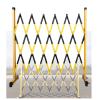 Retractable Traffic Barrier, Black/Yellow, 600 cm/19.6 ft view 1