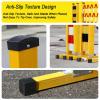 Retractable Traffic Barrier, Black/Yellow, 600 cm/19.6 ft view 3