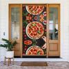 Pizza Food Door Cover Banner, 80 x 183 cm view 1