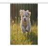 FZQVSWTX Waterproof Puppy Shower Curtain, Polyester, 183 x 183 cm view 1
