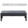 JYOGCEPF Stretch Bench Cover, Removable PU Leather Bench Slipcover, Soft, Highly Elastic, Washable, Waterproof, Green view 2