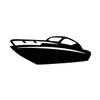 Stickerfreaks Motorboat Yacht Coast Luxury Decal – Brown, 29 x 10 cm view 4