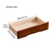 Wooden Desktop Storage Box with Lockable Drawers, 1–4 Tiers view 3